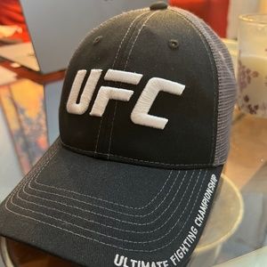 UFC Black and Grey ball cap hat